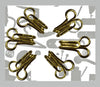 Dress Hook - 3 Wire - 500 Pcs (Brass - Golden)