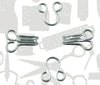 Dress Hook & Eye - 3 Wire - 500 Pcs (Brass - Nickel free)