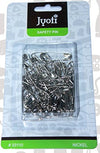 Safety Pin : Steel : Nickel : 250 Pcs