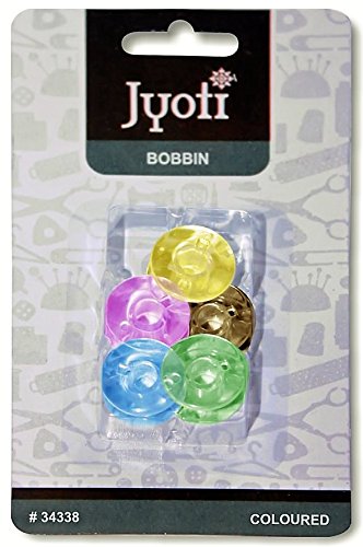 Bobbin - Domestic - Plastic - Colored : 50 Pieces