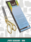 Scissor 9"  Golden Handle with Steel Blades