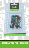 Safety Pin : 120 Pcs : Size - 0 to 4 : Colored